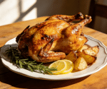 roasted chicken thighs with herbs